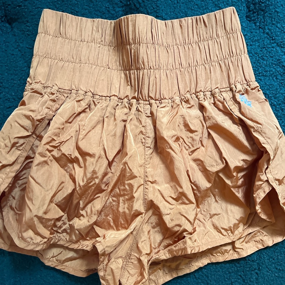 Free People Movement Rust/Burnt Orange Athletic Skort Shorts – Medium